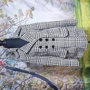 B-wear wear California Med, pea coat black/ white